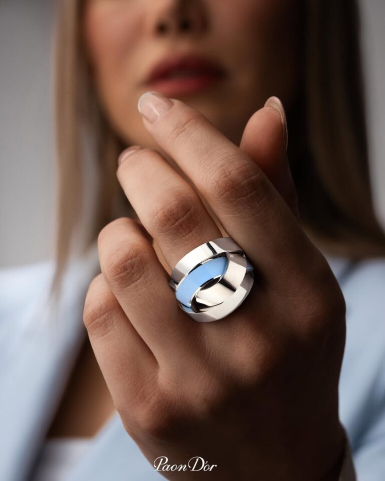 Paon dor - Twined Rings Collection