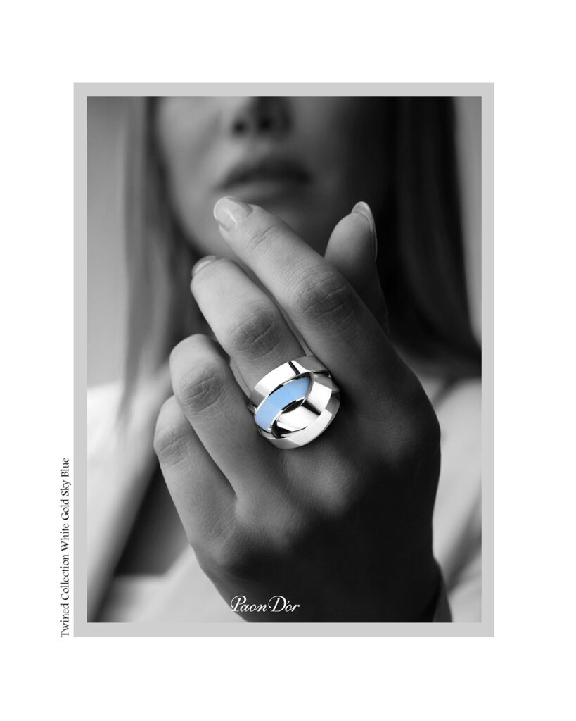 Paon dor - Twined Rings Collection